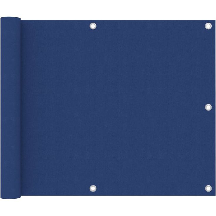 Parvekkeen suoja sininen 75x500 cm oxford-kangas_1