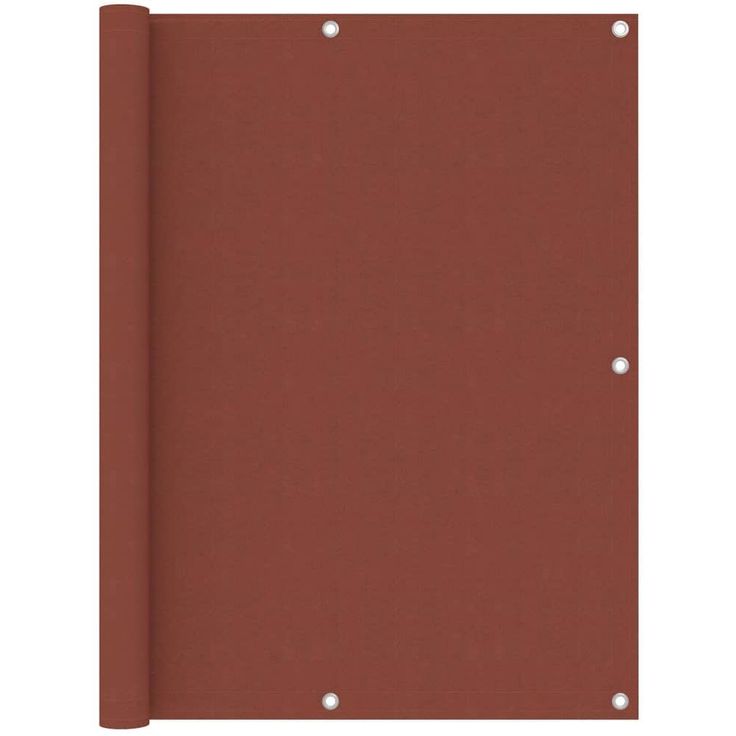 Parvekkeen suoja terrakotta 120x500 cm oxford kangas_1