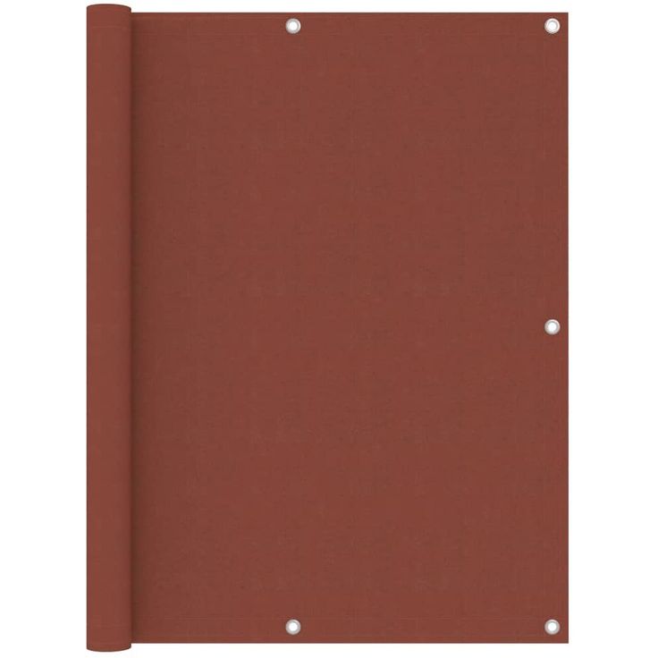 Parvekkeen suoja terrakotta 120x600 cm oxford kangas_1