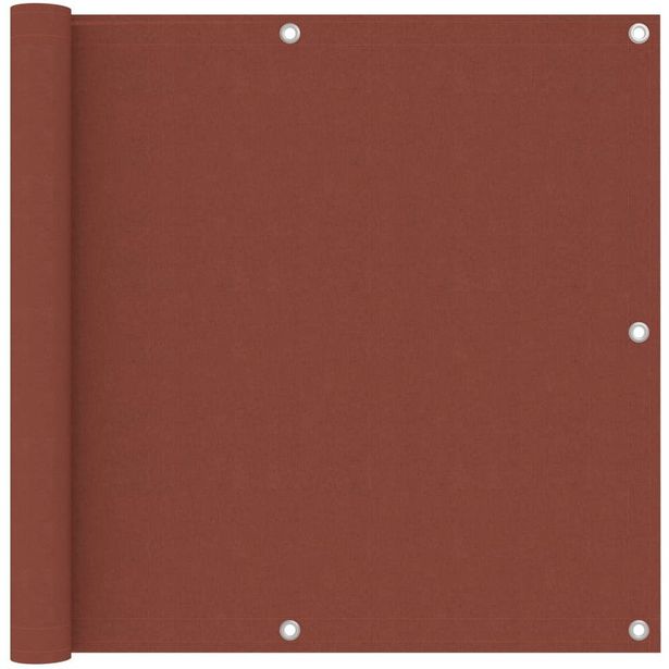 Parvekkeen suoja terrakotta 90x300 cm oxford kangas_1