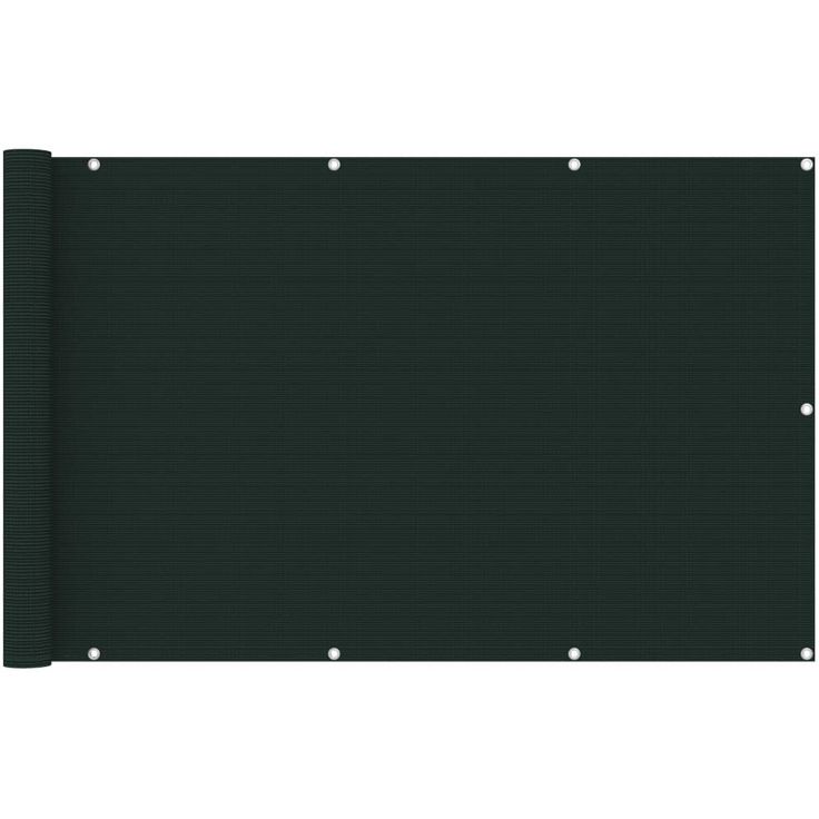 Parvekkeen suoja tummanvihreä 120x600 cm hdpe_1