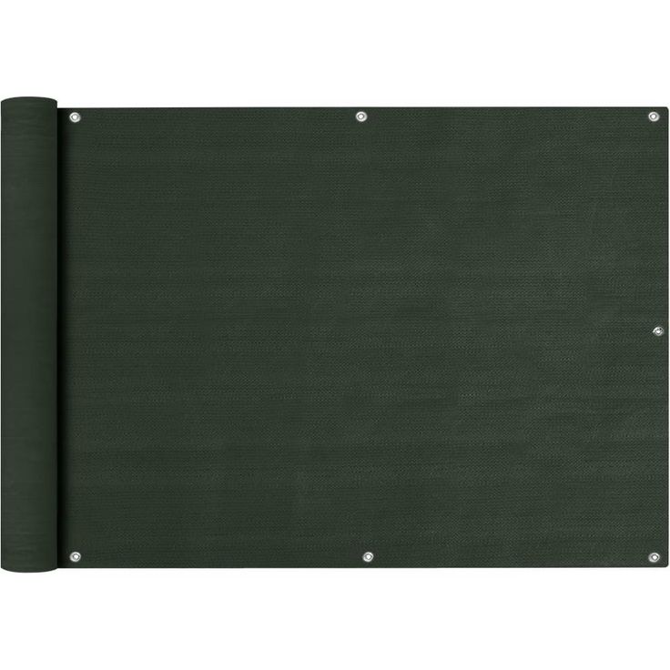 Parvekkeen suoja tummanvihreä 75x600 cm hdpe_1