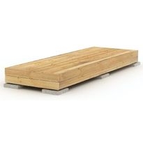 Terassielementti Patio Terassit, Classic, 1x4m, lehtikuusi
