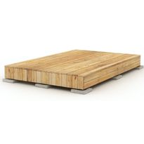 Valmisterassi Patio Terassit, Modern, 2x3m, lehtikuusi