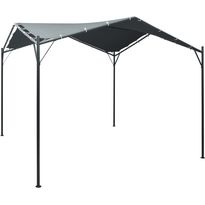 Paviljonki/juhlateltta fineprice 3x3 m teräs antrasiitti