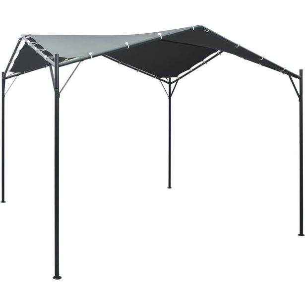 Paviljonki/juhlateltta fineprice 3x3 m teräs antrasiitti_1