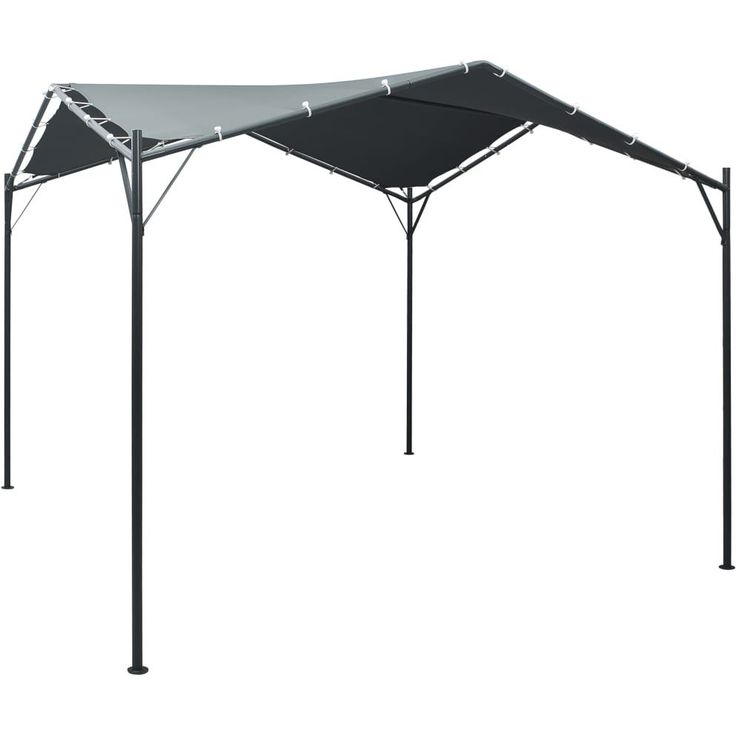 Paviljonki/juhlateltta fineprice 3x3 m teräs antrasiitti_1