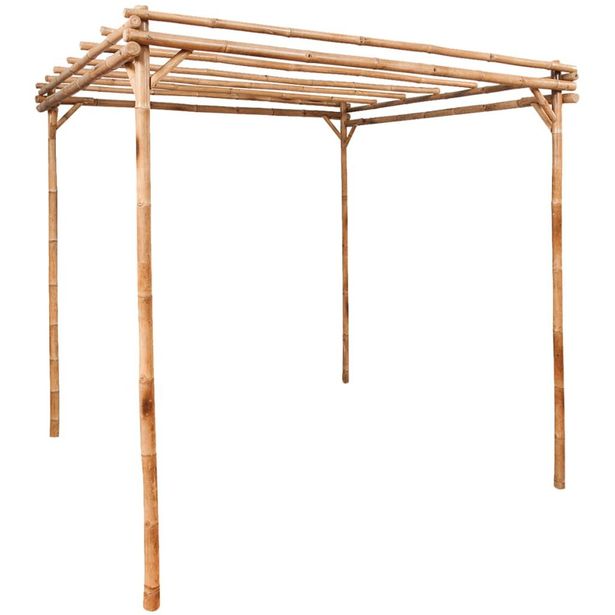 Pergola bambu 170x170x220 cm_1
