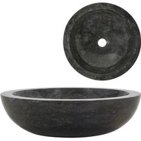 Pesuallas 40x12cm marmori musta