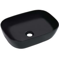 Pesuallas 45,5x32x13 cm keraaminen musta, Verkkokaupan poistotuote