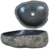 Pesuallas jokikivi soikea 38-45 cm, Verkkokaupan poistotuote
