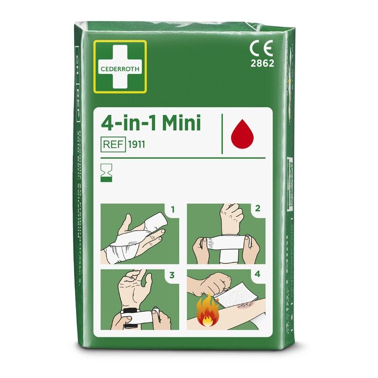 Ensiapuside Cederroth 4-in-1, pieni