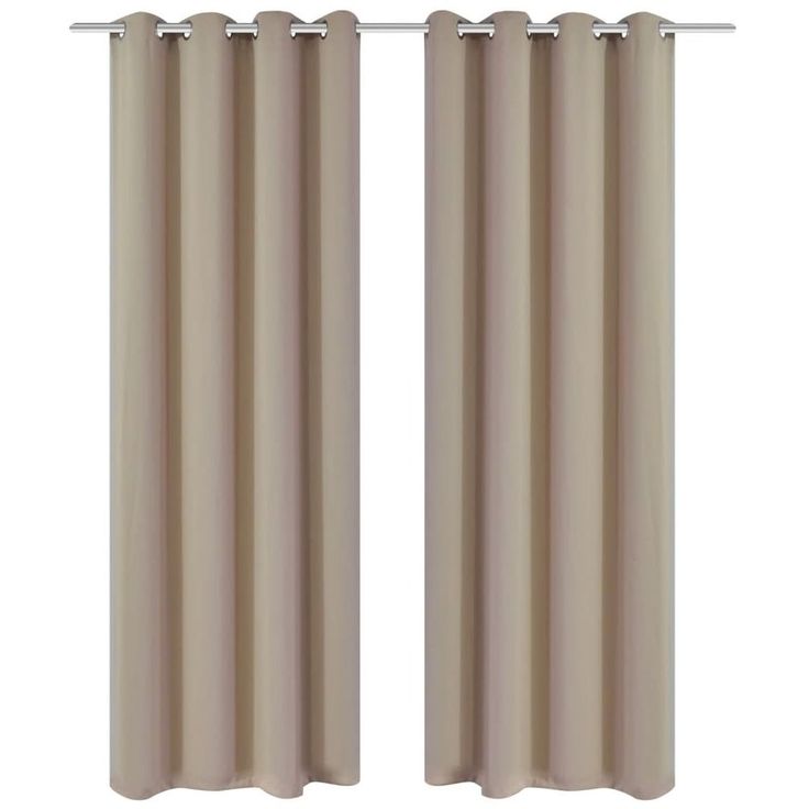 Pimennysverhot purjerenkailla 2 kpl 135x175 cm kerma_1