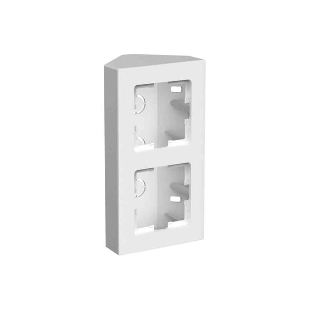 Pinta asennusrasia Gelia Connect 2 Home 2 osainen kulma asennus valkoinen