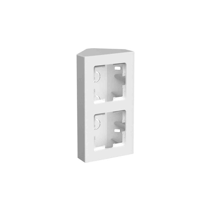 Pinta asennusrasia Gelia Connect 2 Home 2 osainen kulma asennus valkoinen