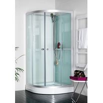 Suihkukaappi Hafa Polaris 90x70 Round, kirkas lasi, 900x700mm