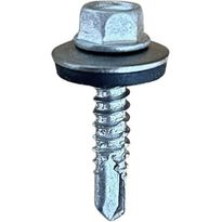 Poraruuvi Keraplast, 5.5x38mm, Ø16 mm prikka, RST