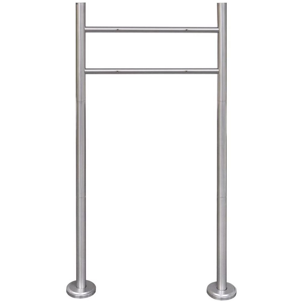 Postilaatikkoteline ruostumattomasta teräksestä