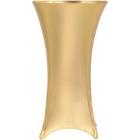 Pöytäliinat 2 kpl venyvä 70 cm kullanvärinen