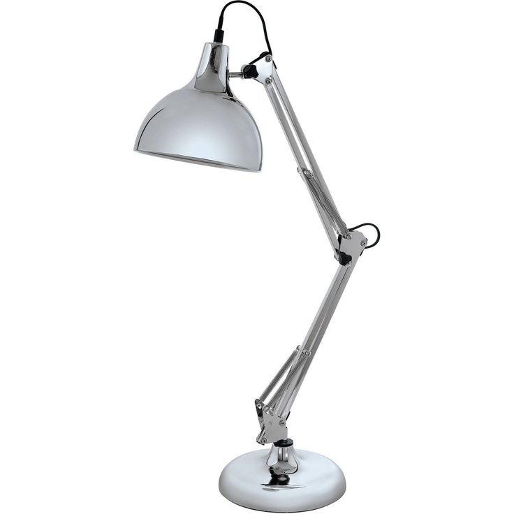 Pöytävalaisin Eglo Borgillio E27 kromi
