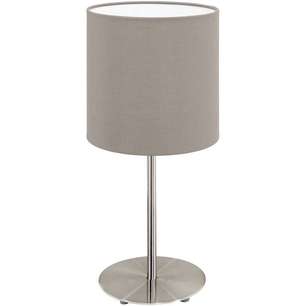 Pöytävalaisin Eglo Pasteri 40cm ruskeanharmaa