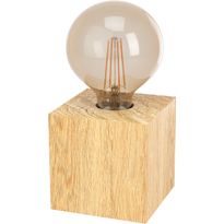 Pöytävalaisin Eglo Prestwick 2, 40W, 9,5x9,5x9,5cm, puu