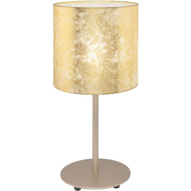 Pöytävalaisin Eglo Viserbella E27 Ø18cm kulta
