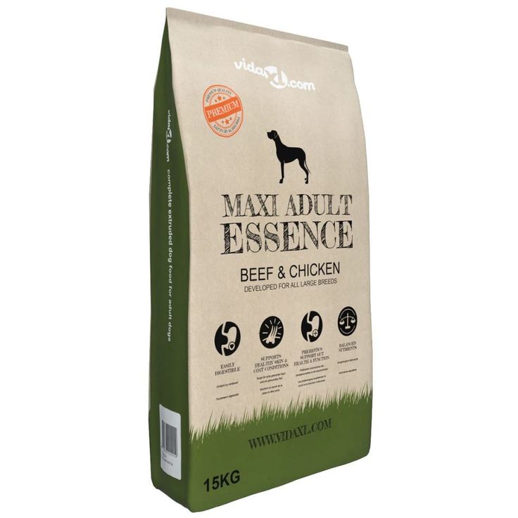 Premium koiranruoka Maxi Adult Essence Beef  Chicken 15kg