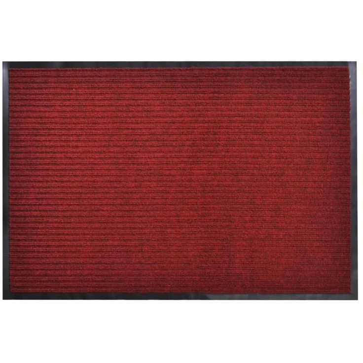Punainen pvc ovimatto 120 x 180 cm_1