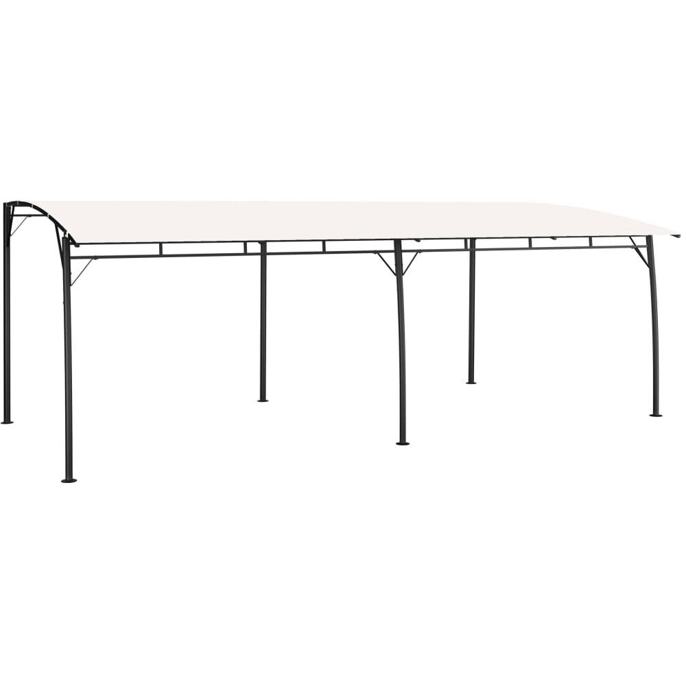 Puutarhan aurinkokatos 6x3x2,25 m kerma