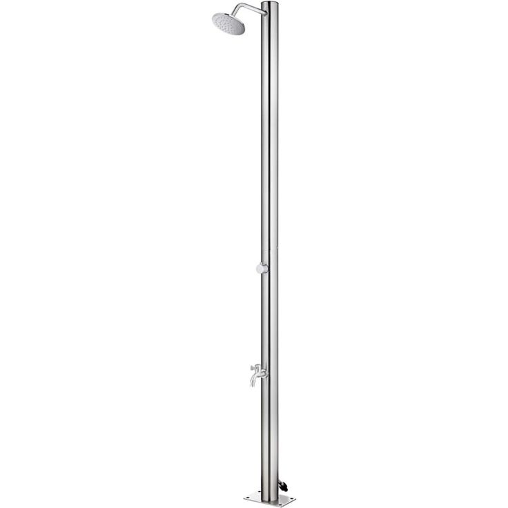 Puutarhasuihku 215 cm ruostumaton teräs_1