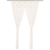 Puuvillainen macrame verho 140x240 cm