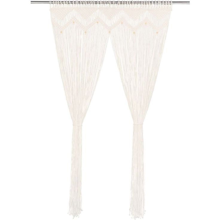 Puuvillainen macrame verho 140x240 cm_1