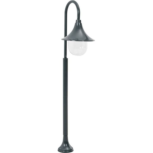Pylväsvalaisin ulkotiloihin e27 120 cm alumiini tummanvihreä_1