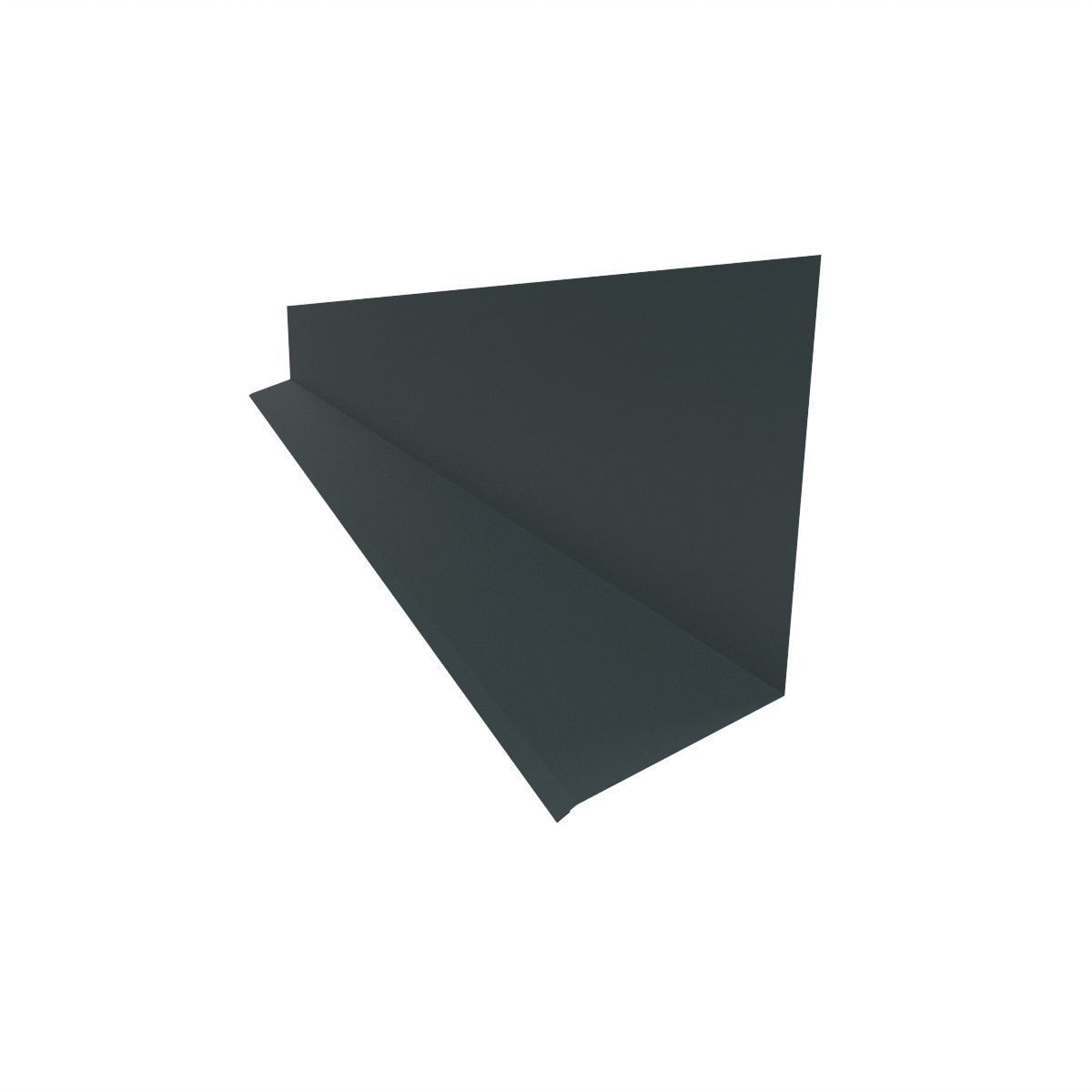 Liitoslista 110° kulmalla Ruukki, Rough matta, 3m, RR23 tummanharmaa