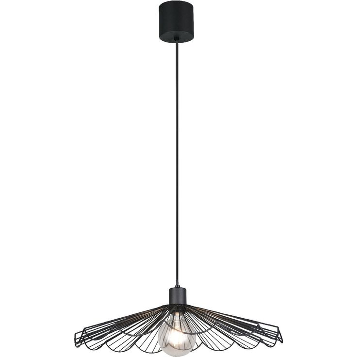 Riippuvalaisin Trio Margarita 50cm, E27, mattamusta