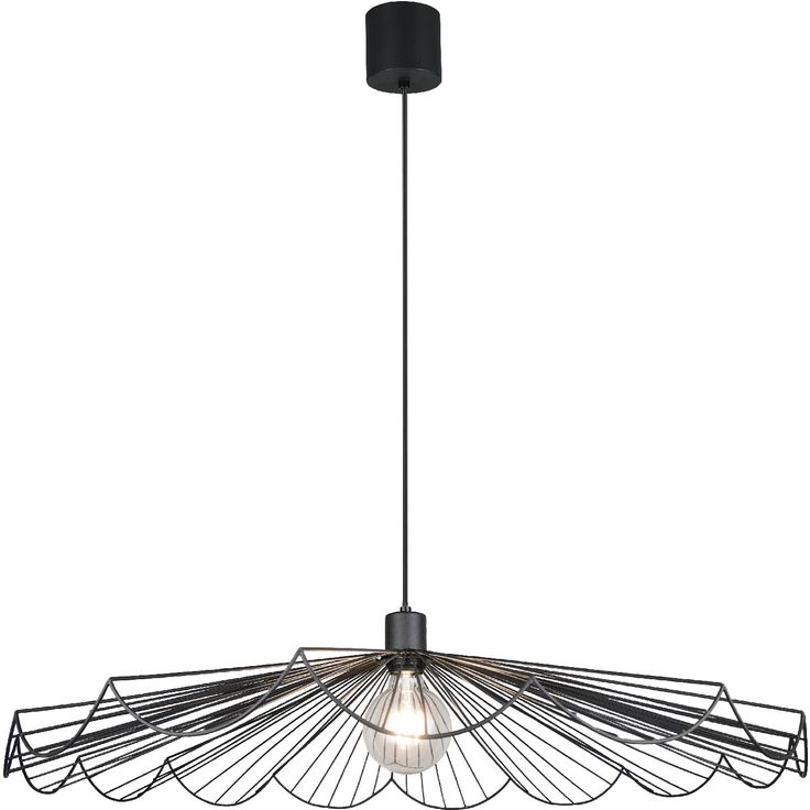 Riippuvalaisin Trio Margarita 80cm, E27, mattamusta