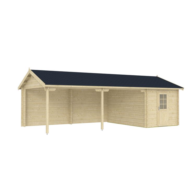 Autotalli Tene Rauma, 9.7 + 22.6m²