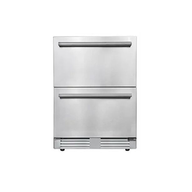 Laatikkojääkaappi Frigelux RE2T136A, 59,5cm, teräs