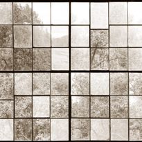 Mittatilaustapetti Rebel Walls Factory Window, Sepia (R14383)