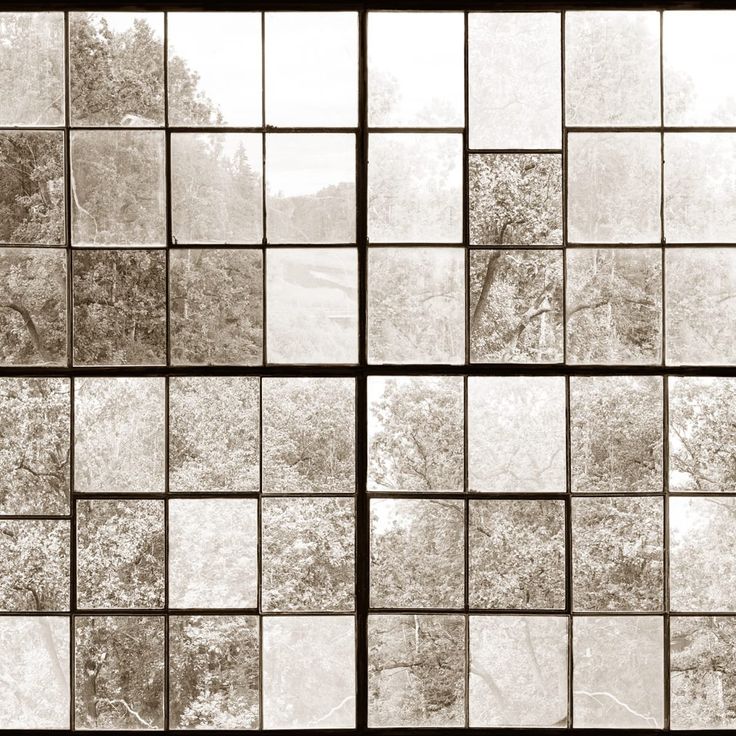 Mittatilaustapetti Rebel Walls Factory Window, Sepia (R14383)