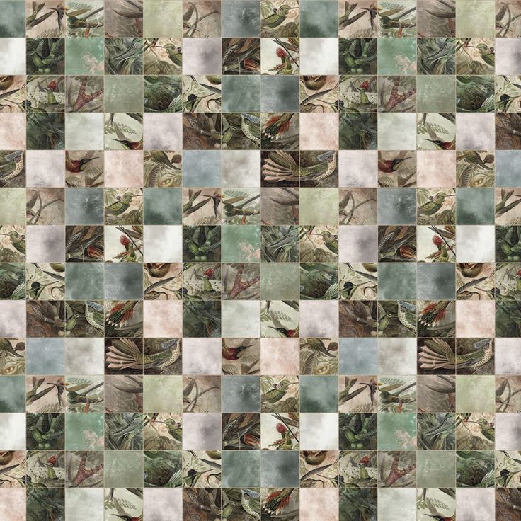Mittatilaustapetti Rebel Walls Birds of Paradise, Tiles (R15071)