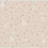 Tapetti Rebel Walls Bunny Field Pink