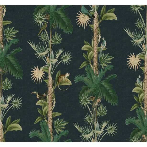 Tapetti Rebel Walls Monkey Island Night