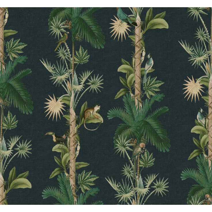 Tapetti Rebel Walls Monkey Island Night