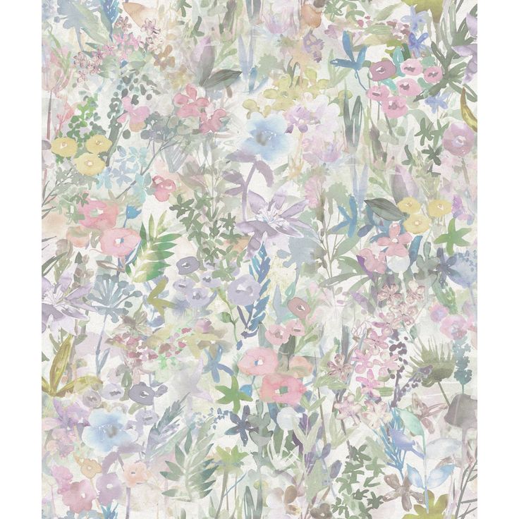 Tapetti Rebel Walls Poppy Meadow Pastel