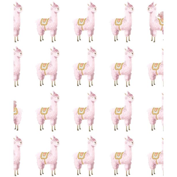 Tapetti Rebel Walls Alpaca Rebel Pink