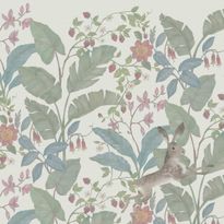 Mittatilaustapetti Rebel Walls Strawberry Field, Ivory (R18233)