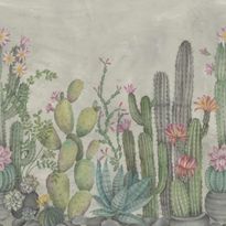 Mittatilaustapetti Rebel Walls Playfull Cactus, Summer (R18451)
