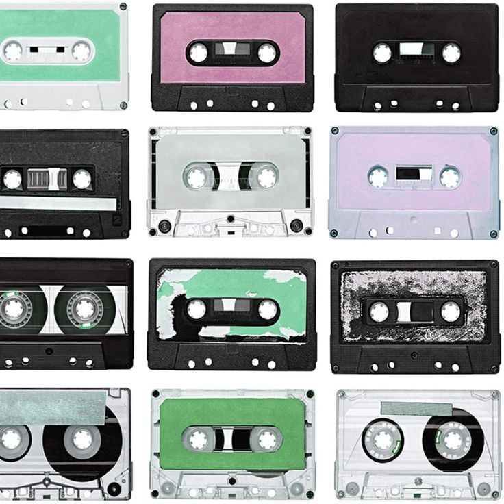 Tapetti Rebel Walls Casette Tape Purple Rain (R18516)